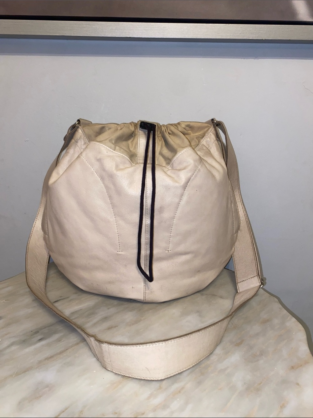 M0851  Rugby crossbody Drawstring bag - Picture 3 of 17